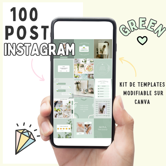 100 Post Instagram - Le Green