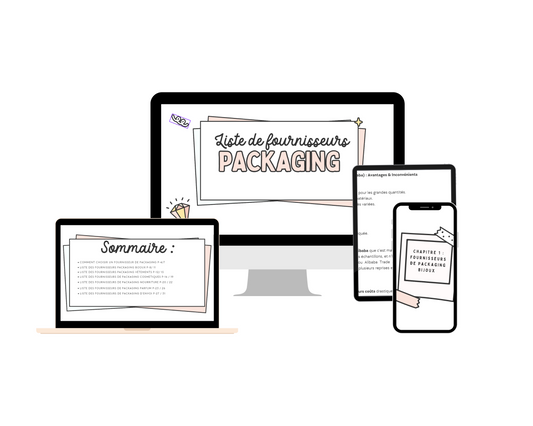 Liste de fournisseurs - Packaging